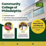 Cao đẳng cộng đồng Philadelphia tuyển sinh nhập học tháng 1,6,9 hàng năm