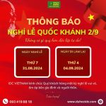 💥THÔNG BÁO LỊCH NGHỈ LỄ QUỐC KHÁNH 2-9 ️ TỪ IDC VIETNAM🎉