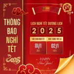 🧧🧧🧧 IDC VIETNAM: THÔNG BÁO NGHỈ TẾT DƯƠNG LỊCH 2025