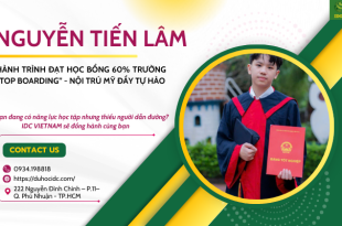 TRƯỜNG TOP BOARDING HÀNH TRÌNH HỌC BỔNG 60% – NỘI TRÚ MỸ ĐẦY TỰ HÀO CỦA NGUYỄN TIẾN LÂM 1 Nguyen Tien Lam png