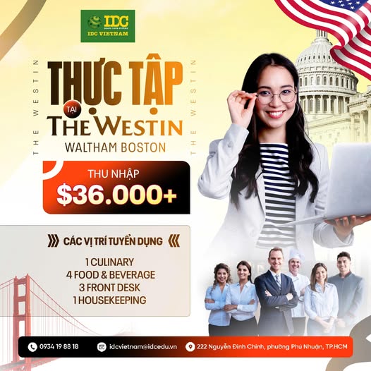 internship thuc tap tai westin