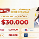 HỌC BỔNG MỸ: KHÁM PHÁ KHO HỌC BỔNG ĐẾN $30.000 USD CHỈ CÓ TẠI IDC VIETNAM