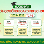 HỌC BỔNG TRUNG HỌC CHÍNH PHỦ LÊN ĐẾN 100% HỌC PHÍ TỪ DU HỌC NEW ZEALAND 9 NHẬN HỌC BỔNG BOARDING SCHOOL MỸ KHÔNG KHÓ! KHÁM PHÁ NGAY