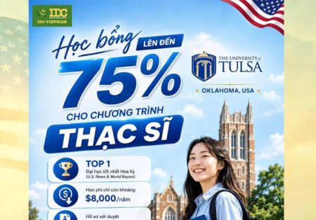 hoc bong dai hoc tulsa IDC