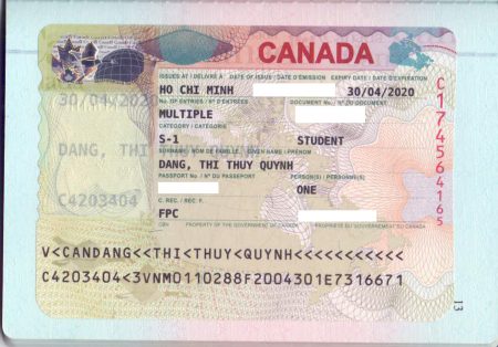 Visa DH Canada Đặng Thị Thúy Quỳnh 2