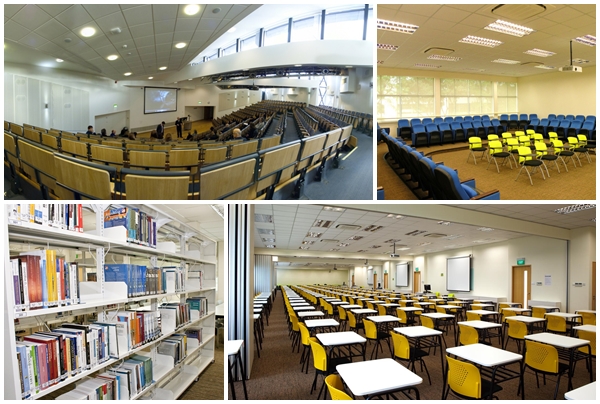 Hệ thống phòng học, thư viện hiện đại tạo không gian học tập tốt nhất cho học sinh
